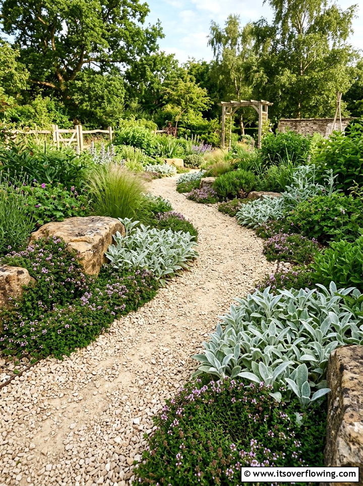 Gravel Path Border Plants - 25 garden ideas with border plants