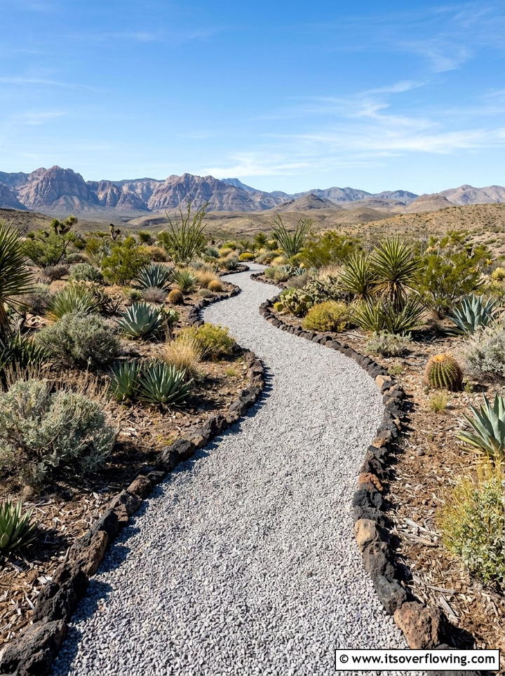 Gravel Path Landscaping - 25 garden decor ideas for desert gardens