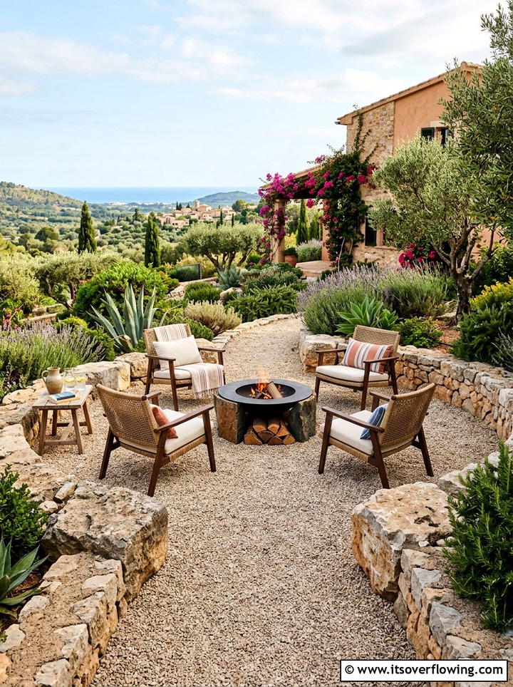 Gravel Patio - 25 garden ideas for dry climate