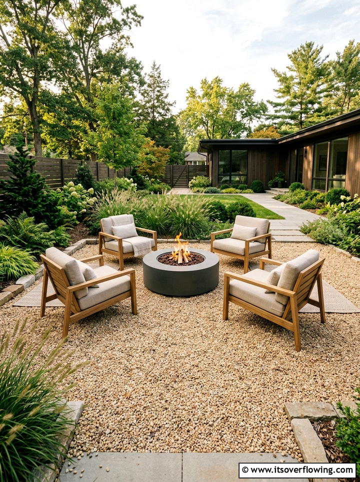 Gravel Patio Layout - 25 garden ideas for small spaces