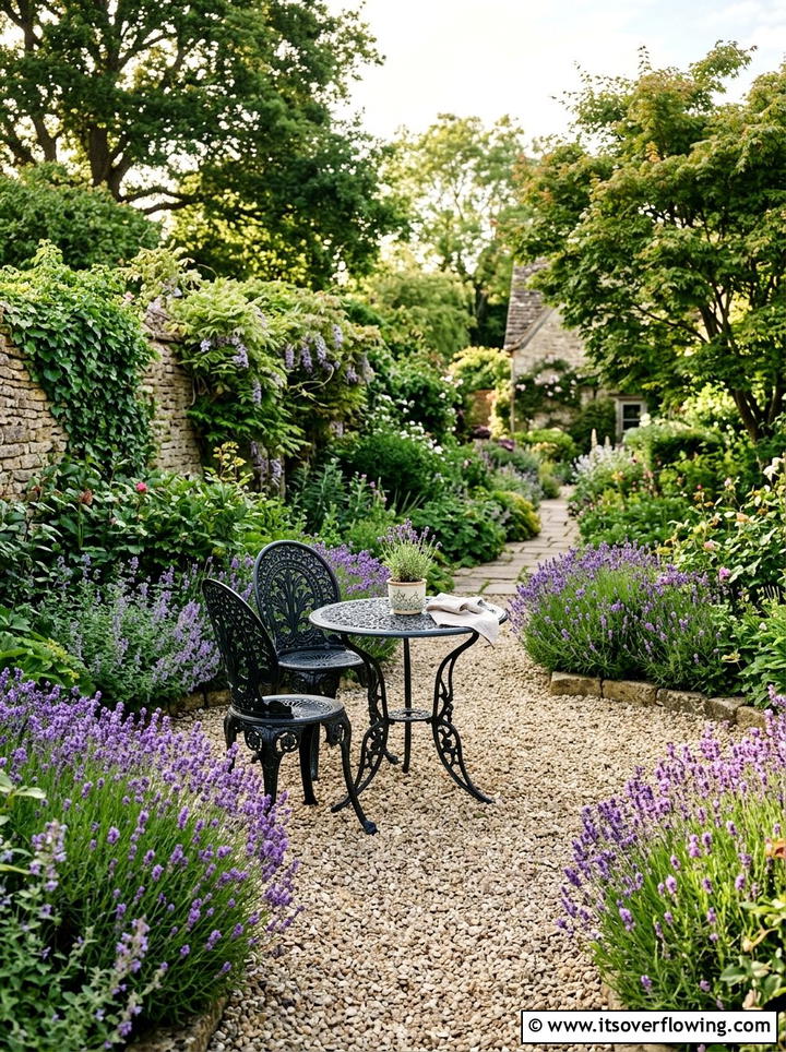 Gravel Patio Seating - 25 garden design ideas with seating zones
