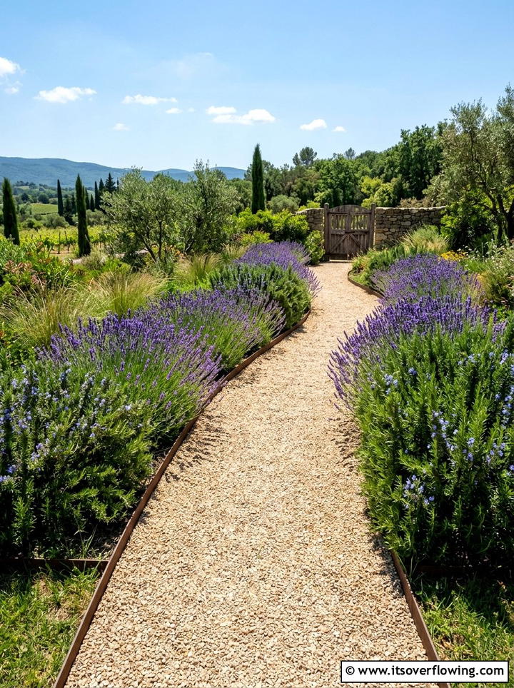 Gravel Walking Path - 25 garden ideas for peace and relaxation