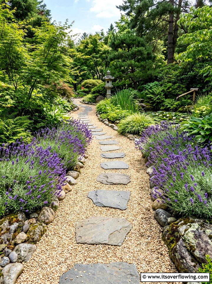 Gravel Walkway - 25 cheap garden ideas with curb appeal upgrades
