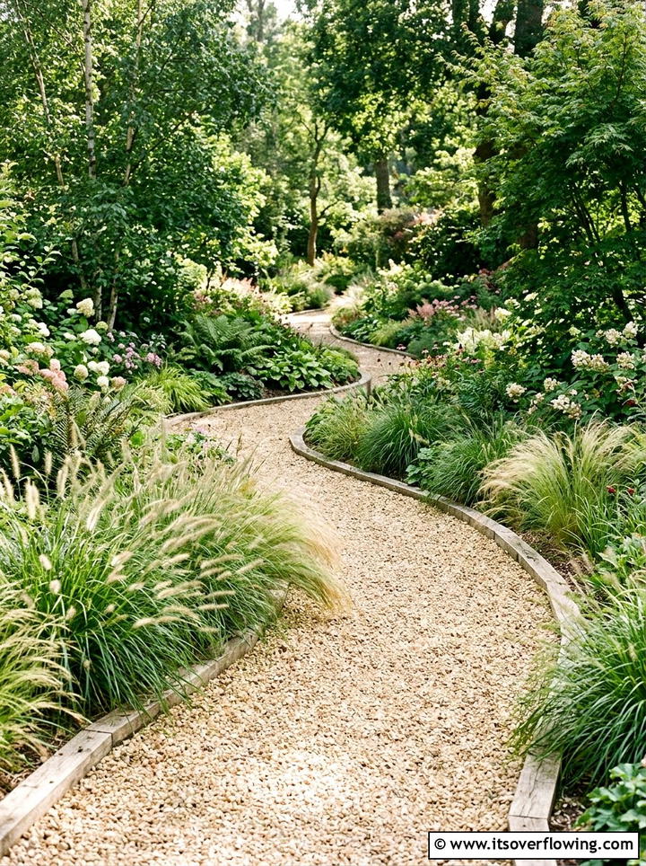 Gravel Walkway - 25 garden design ideas for cottage gardens