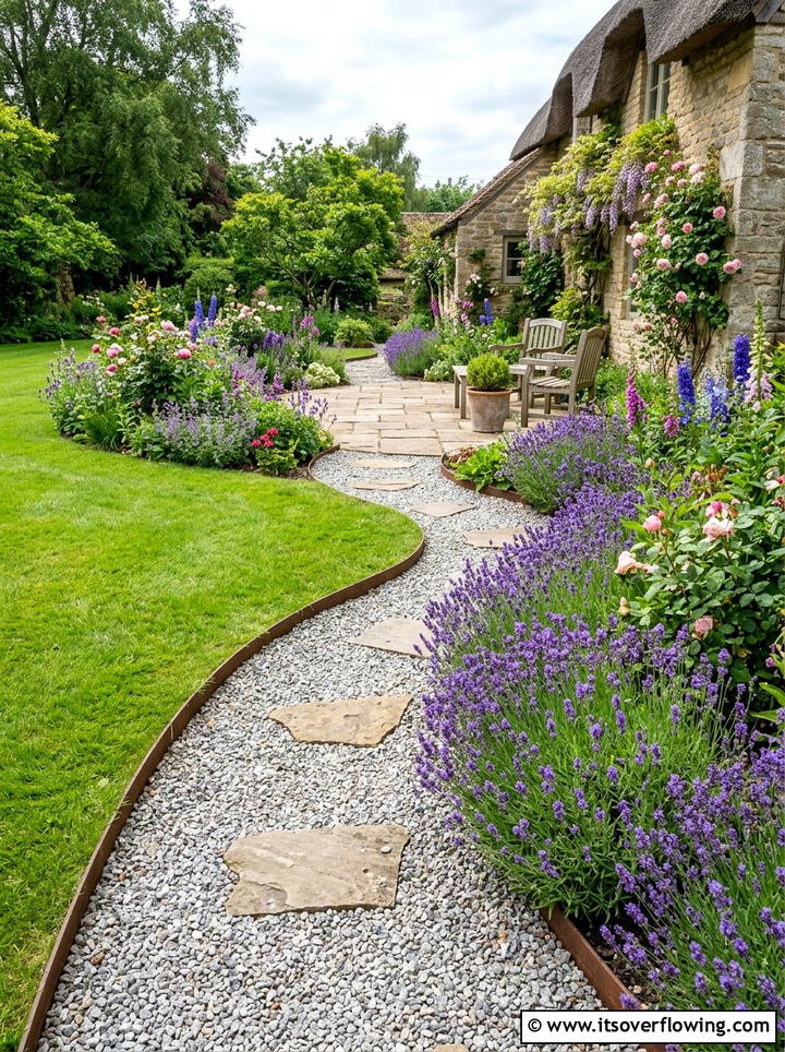 Gravel Walkway - 25 backyard ideas for weekend projects