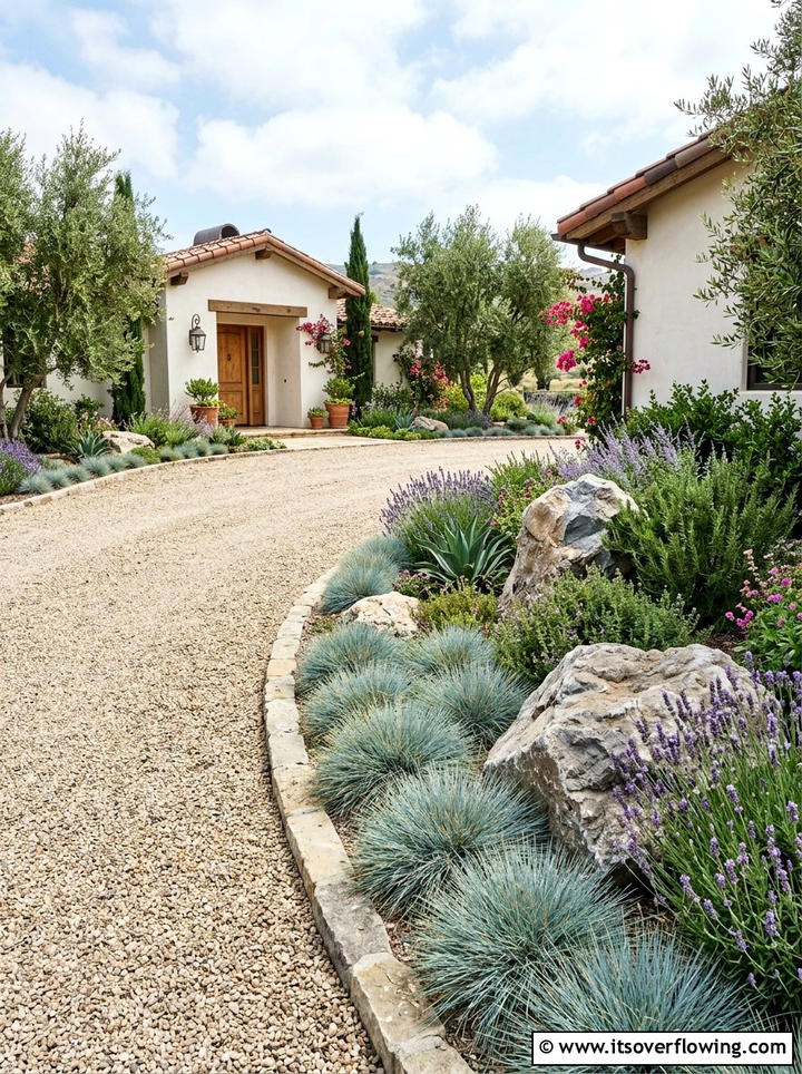 Gravel driveway landscaping - 25 garden design ideas for driveways