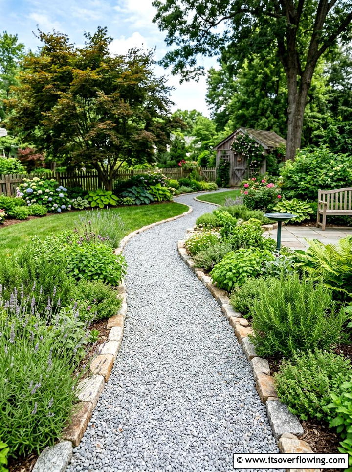Gravel path for pets - 25 garden ideas for pets