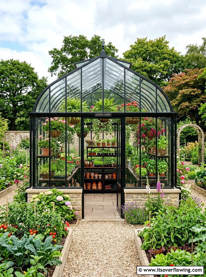 Greenhouse Vegetable Garden - 25 garden ideas with vegetables