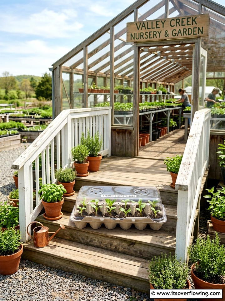Greenhouse nursery - 25 recycled garden ideas with egg cartons