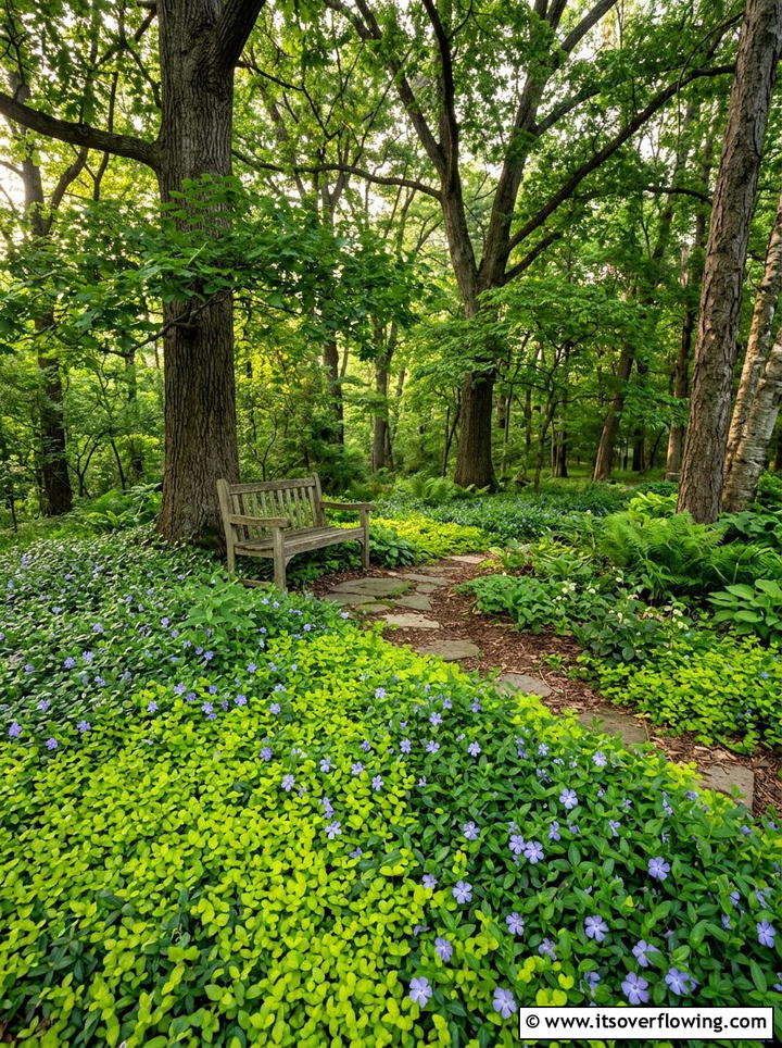 Ground Cover Plant - 25 garden ideas low maintenance