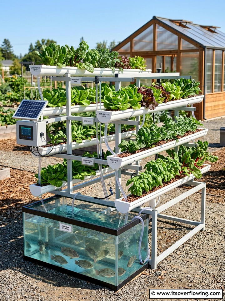 Gutter aquaponics system - 25 garden ideas with rain gutters