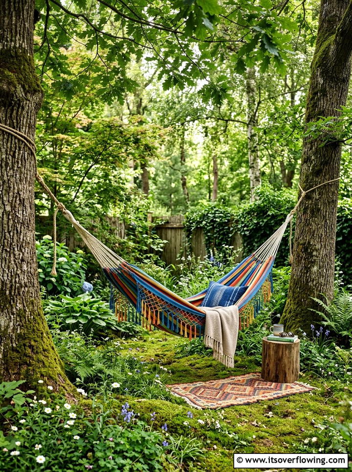 Hammock - 25 garden design ideas with focal points