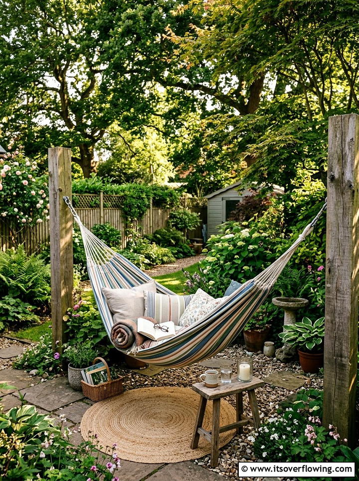 Hammock In Small Backyard - 25 small garden ideas with kids corner