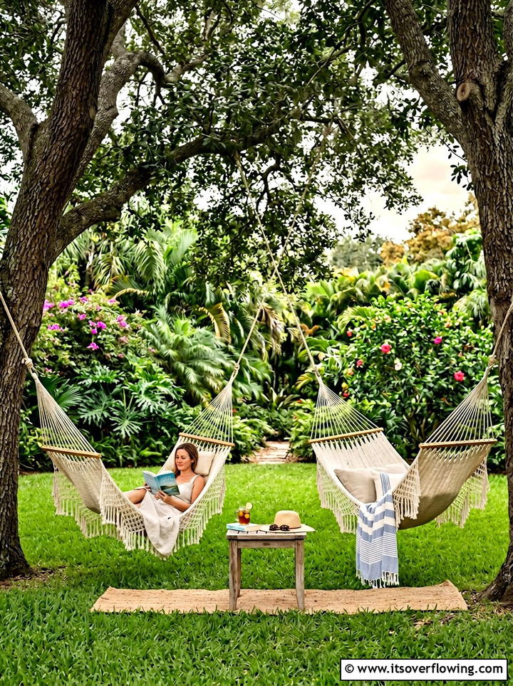 Hammock Relaxation Zone - 25 garden ideas for outdoor entertaining