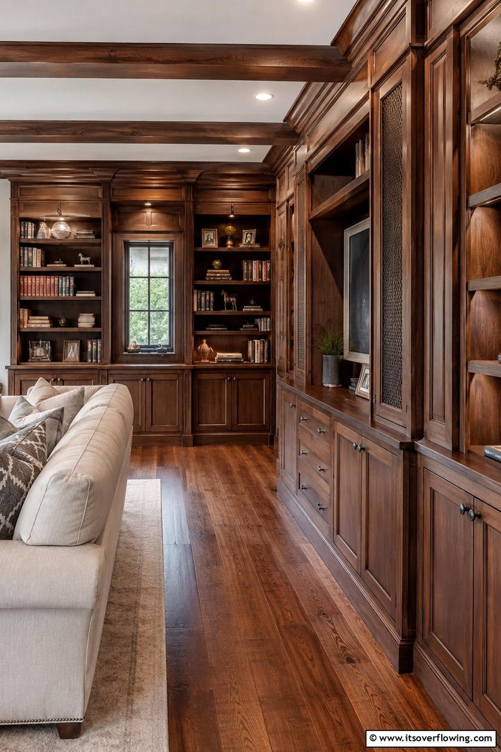 Handmade Carpentry Details - 30 Rustic Interior Design Ideas for Cozy Living Spaces