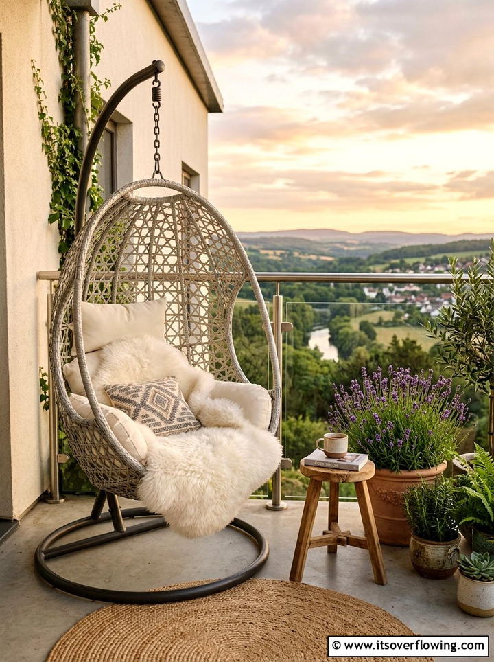 Hanging Egg Chair For Patio - 25 small garden ideas with cozy seating