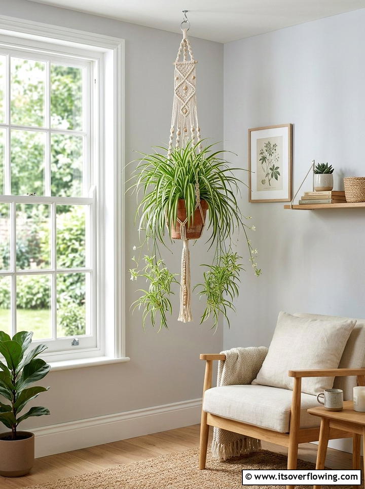 Hanging Plant Basket - 25 garden ideas for apartments