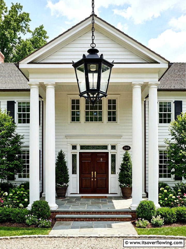 Hanging Porch Pendant Motion Light - 25 front porch ideas with motion lights