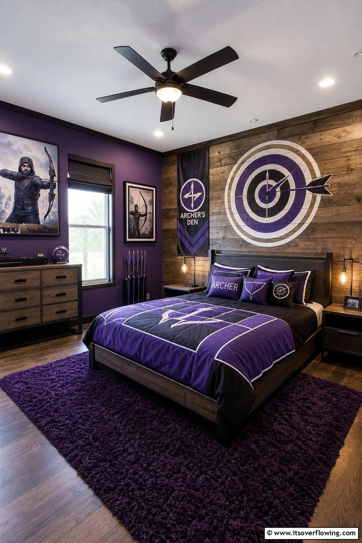 Hawkeyes Archers Den - 20 Marvel Bedroom Ideas for Superhero Fans