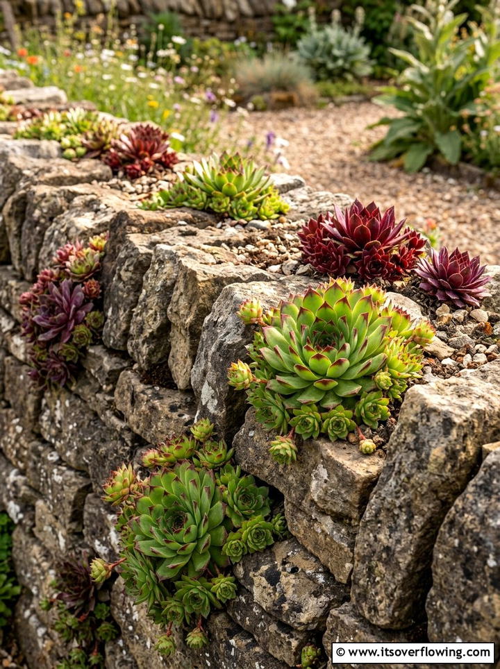 Hens And Chicks - 25 backyard ideas with ground cover plants
