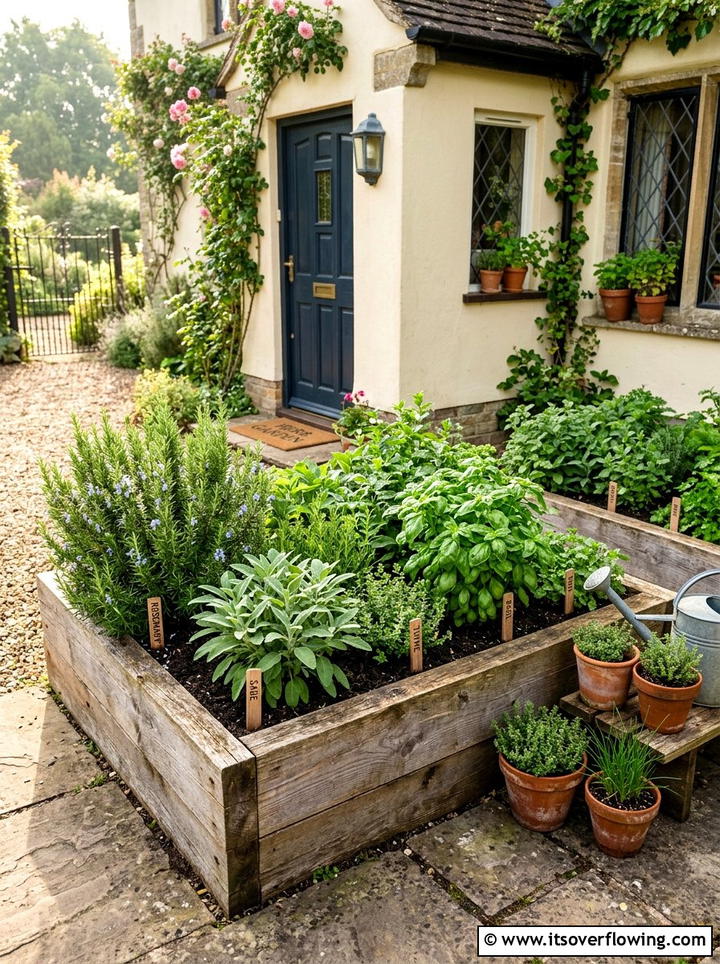 Herb Garden - 25 garden design ideas with texture