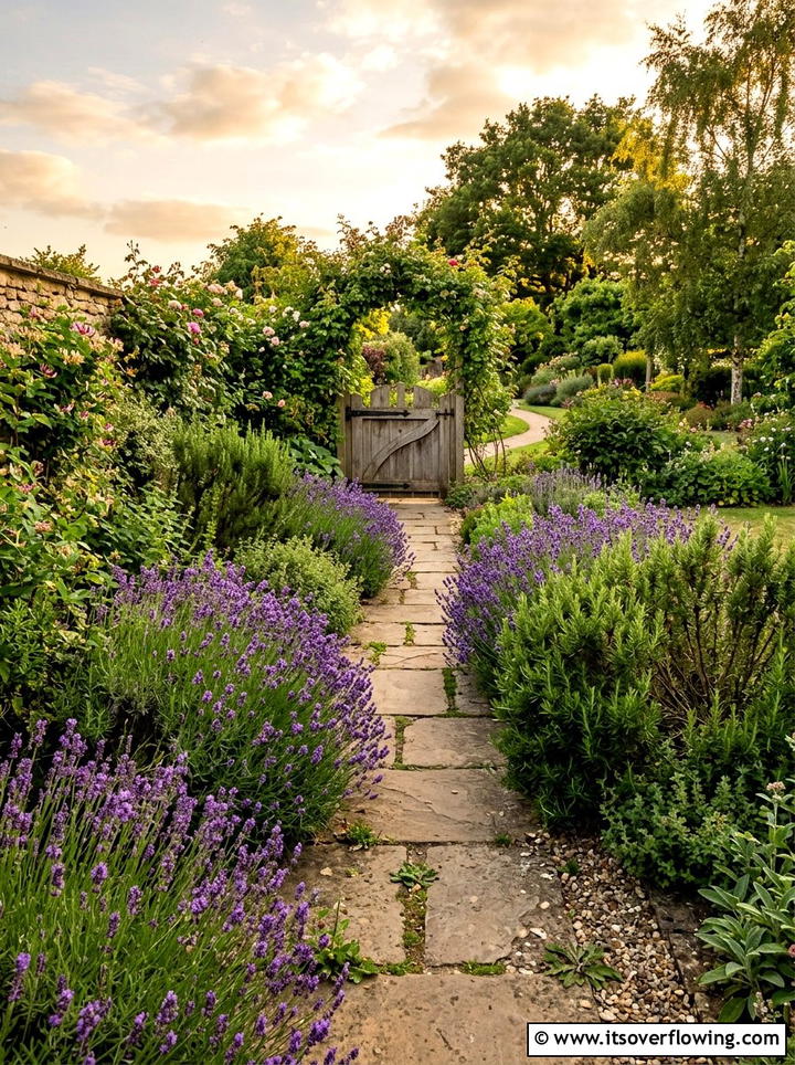 Herb Garden Border - 25 garden ideas with herbs