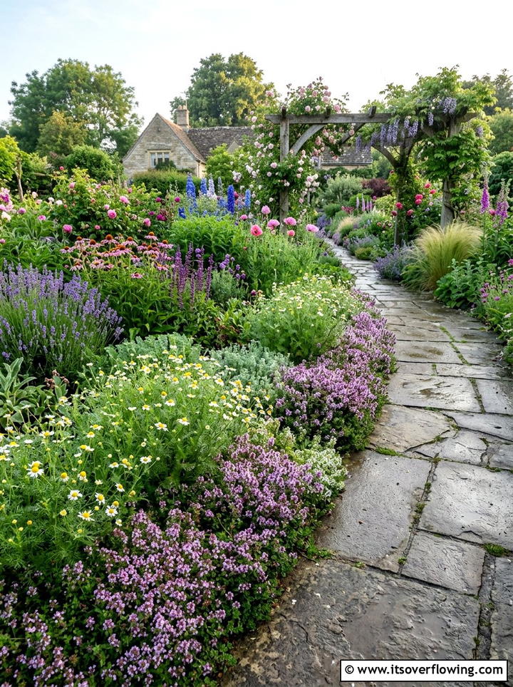 Herb Garden Border Edging - 25 garden decor ideas with herb displays