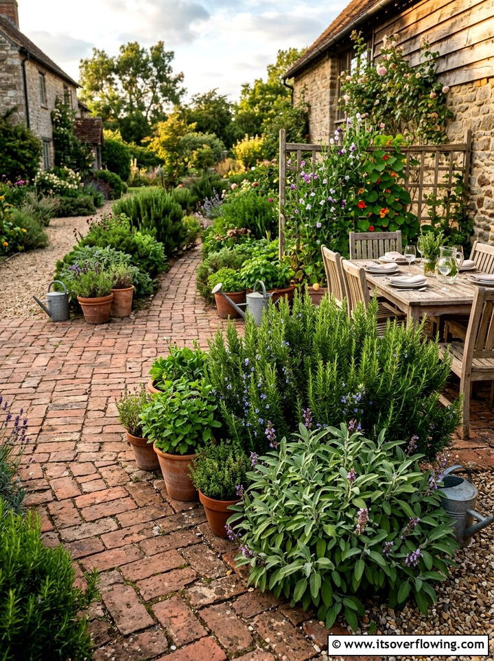 Herb Garden Border - 25 garden ideas with border plants