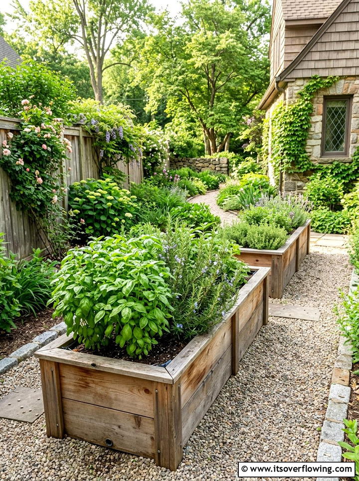 Herb Garden Planter - 25 garden decor ideas for side yards