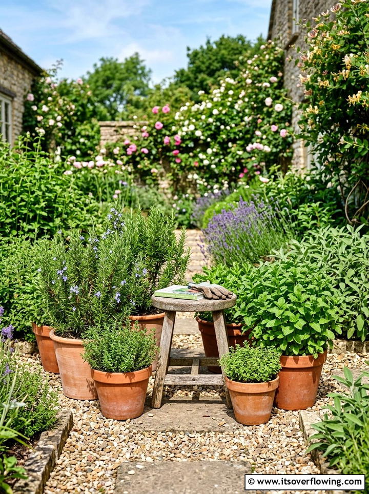 Herb garden retreat - 25 small garden ideas with reading nook