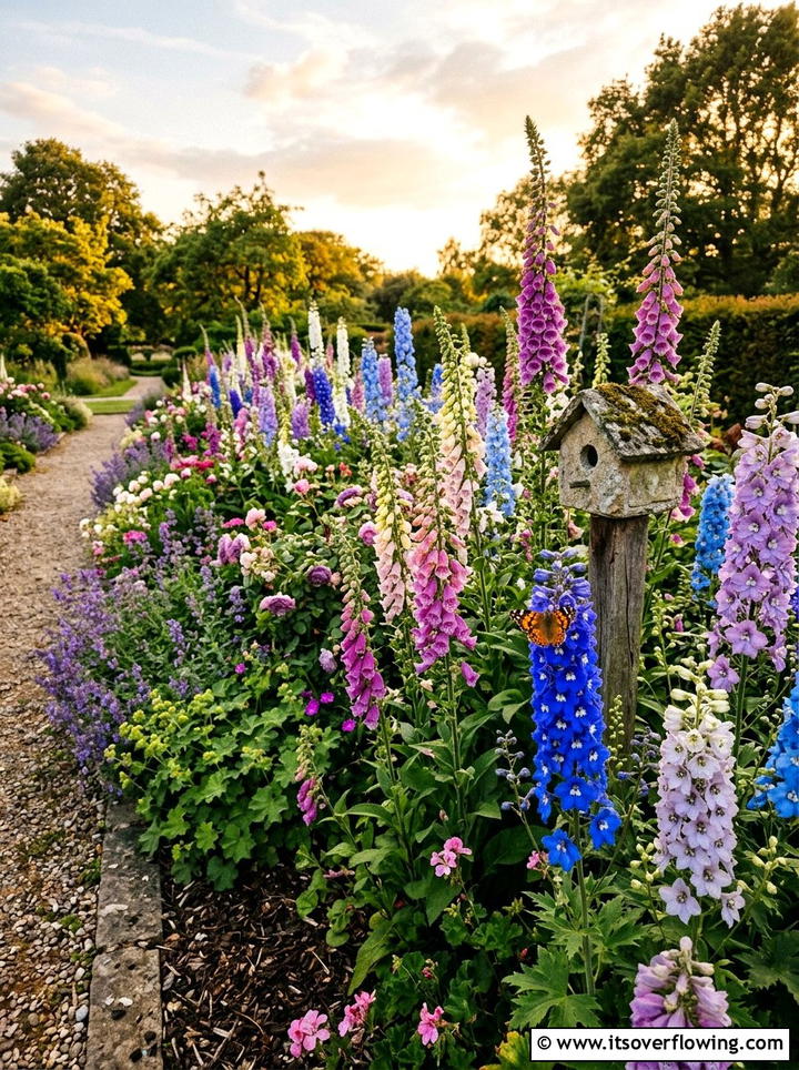 Herbaceous Border With Hidden Compost Trench - 25 garden ideas with compost bins