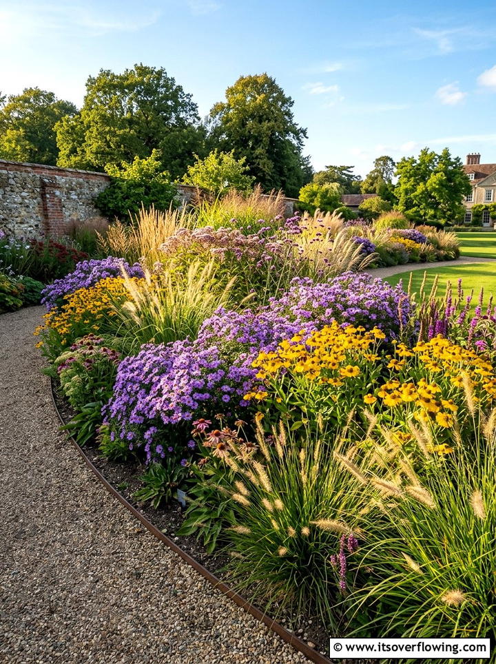 Herbaceous Border - 25 cheap garden ideas with perennials