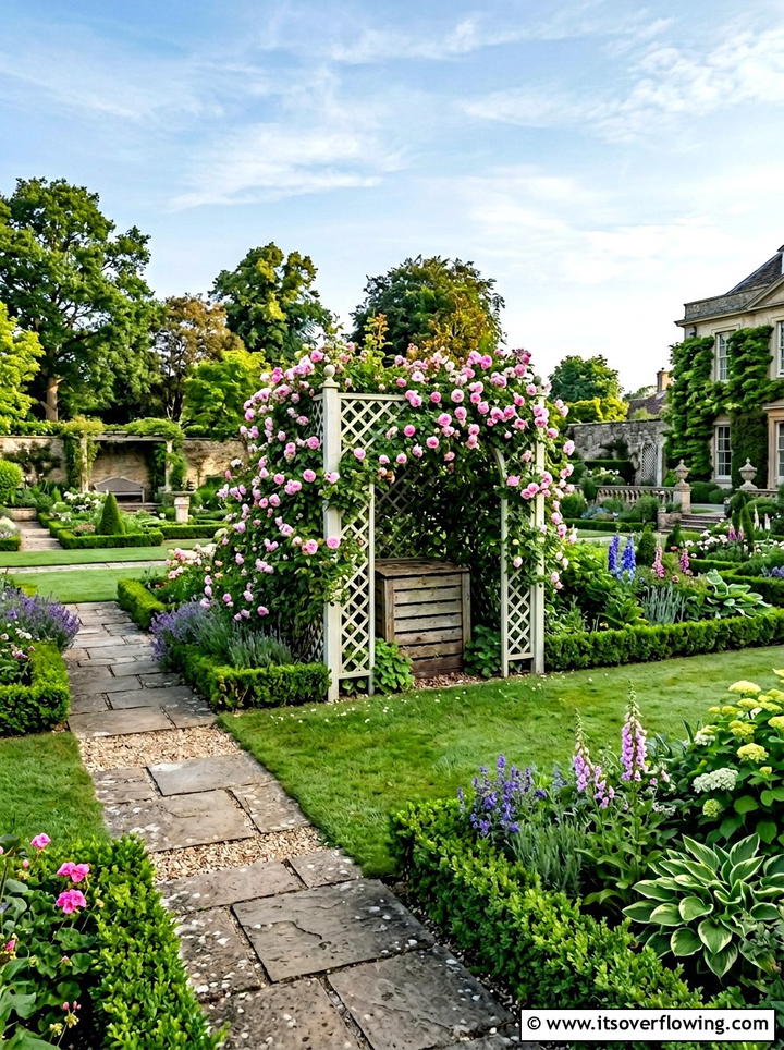 Hidden Behind Trellis Screening - 25 garden ideas with compost bins