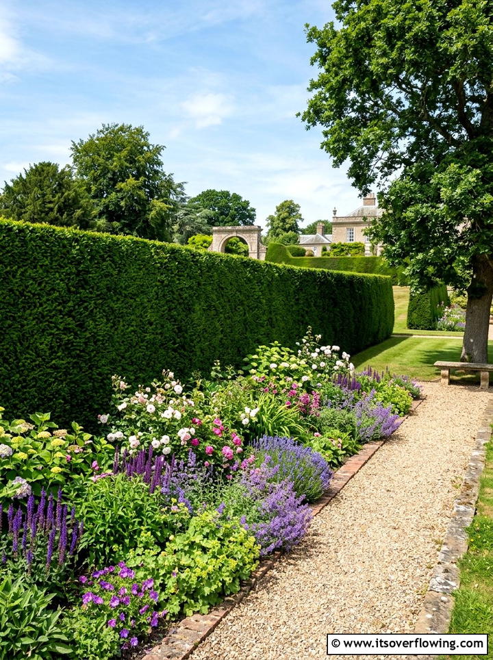 High Garden Hedge - 25 garden design ideas with height variation