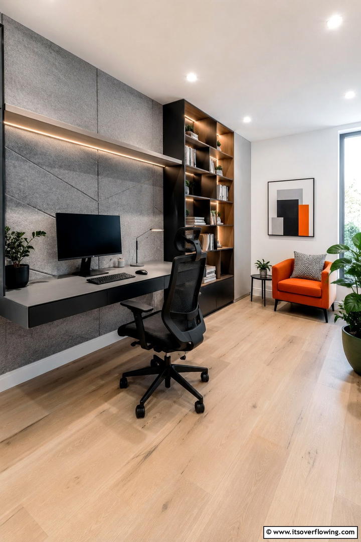 Home Office Adaptability - 30 Modern Ranch House Ideas for Contemporary Country Living