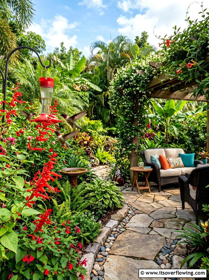 Hummingbird garden - 25 garden ideas for birds