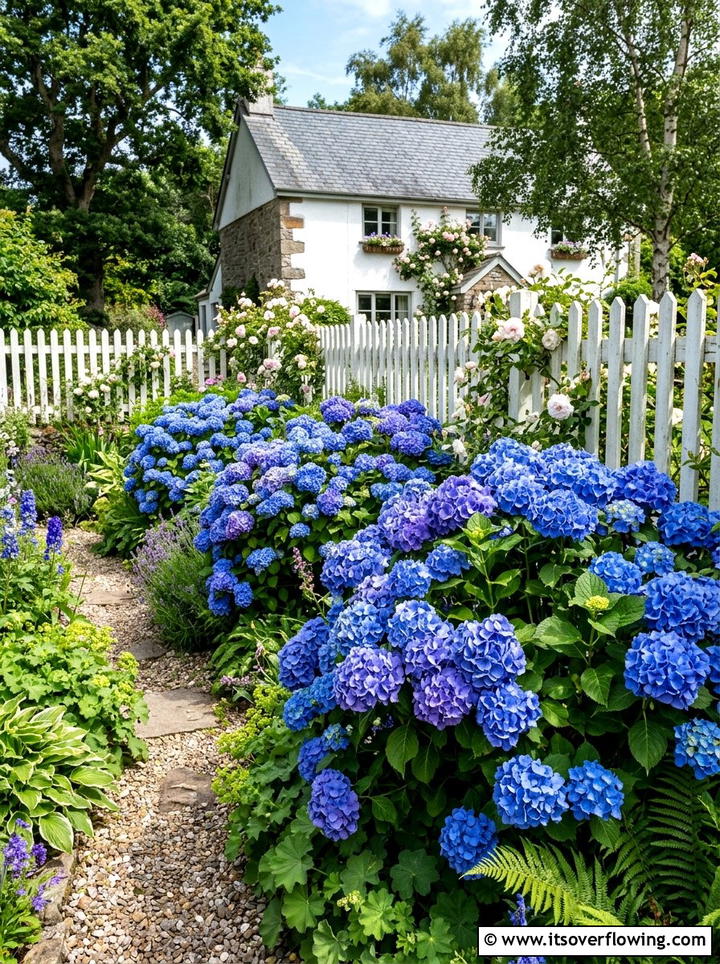 Hydrangeas for long lasting blooms - 25 small garden ideas for year round color