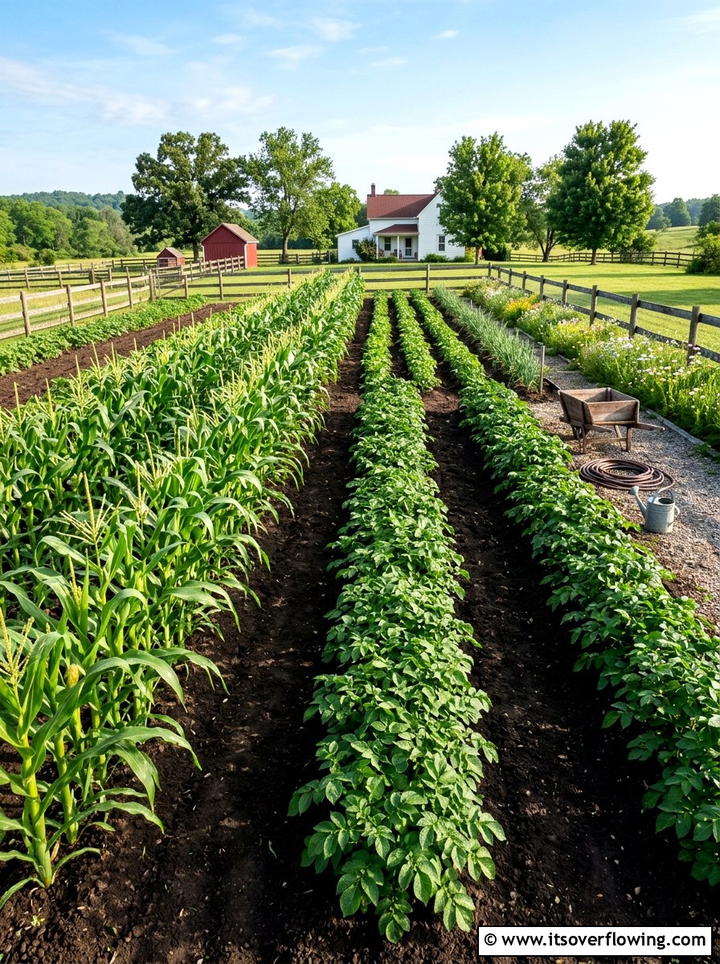 In Ground Vegetable Garden - 25 garden ideas with vegetables
