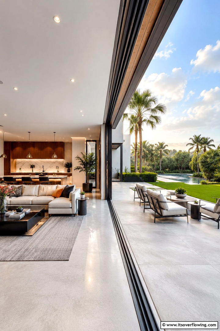 Indoor Outdoor Flow - 30 Modern Ranch House Ideas for Contemporary Country Living
