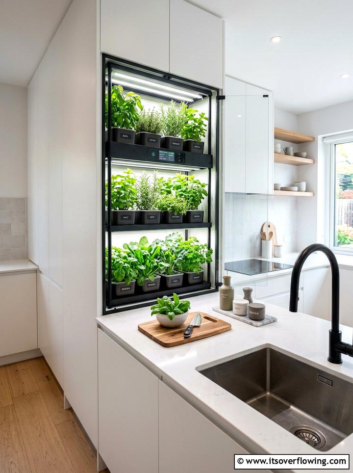 Indoor Vegetable Garden - 25 garden ideas with vegetables