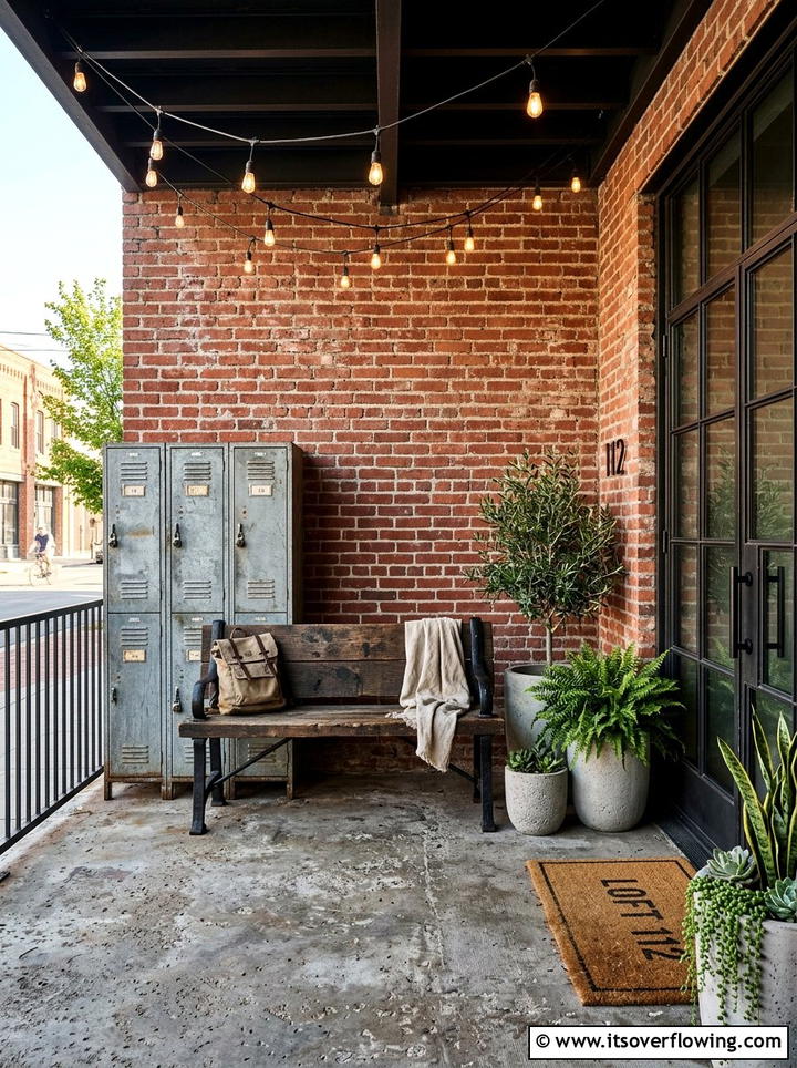 Industrial Front Porch - 25 front porch ideas for year round style