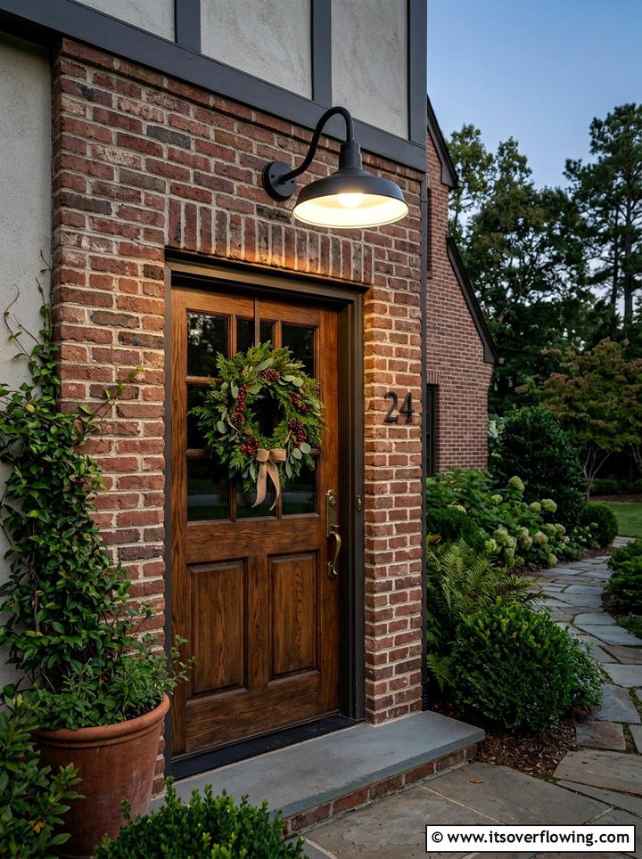 Industrial Outdoor Wall Lighting - 25 front porch ideas with farmhouse style