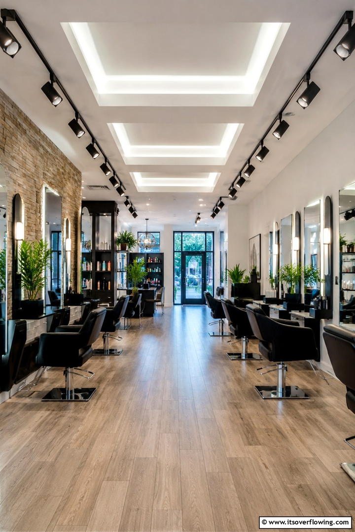 Innovative Salon Dividers - 30 Small Salon Interior Design Ideas for Compact Beauty Spaces