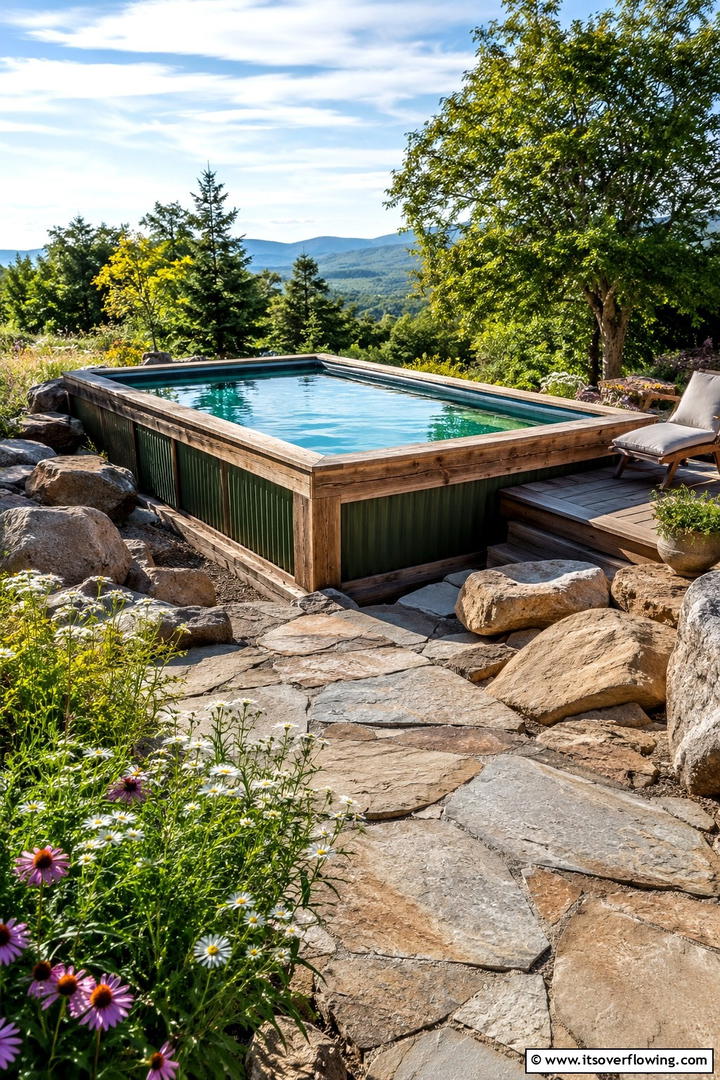 Innovative Urban Oasis - 30 Shipping Container Pool Ideas for Modern Backyards