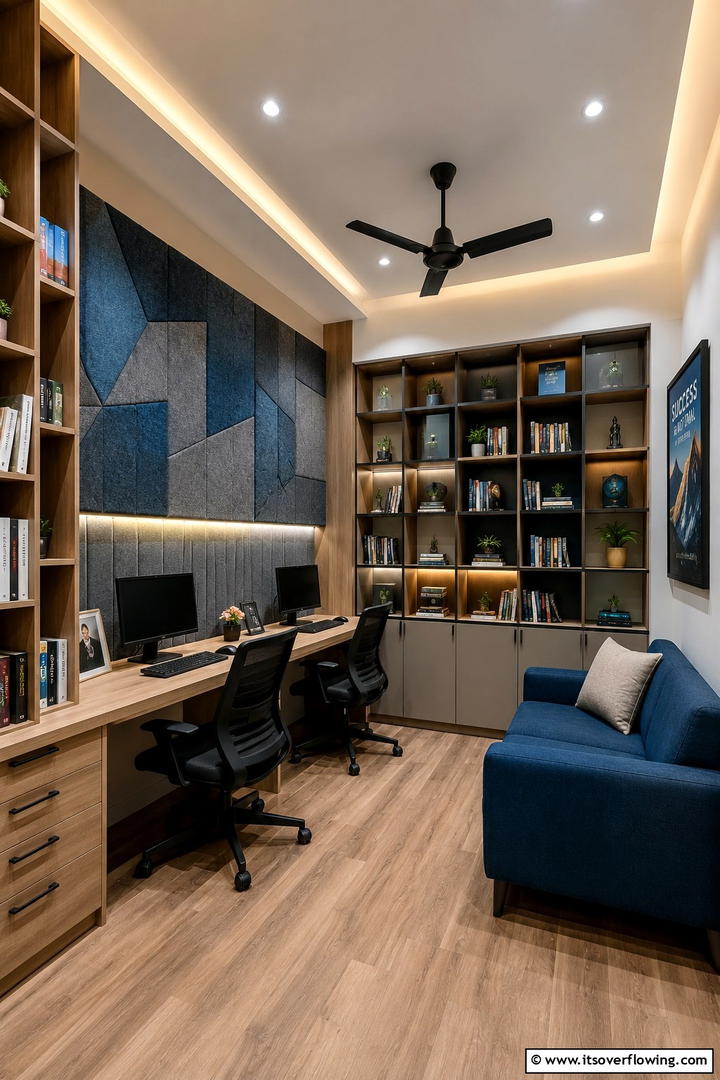 Inspiring Study Lounge - 30 Teen Hangout Room Ideas for Modern & Functional Spaces