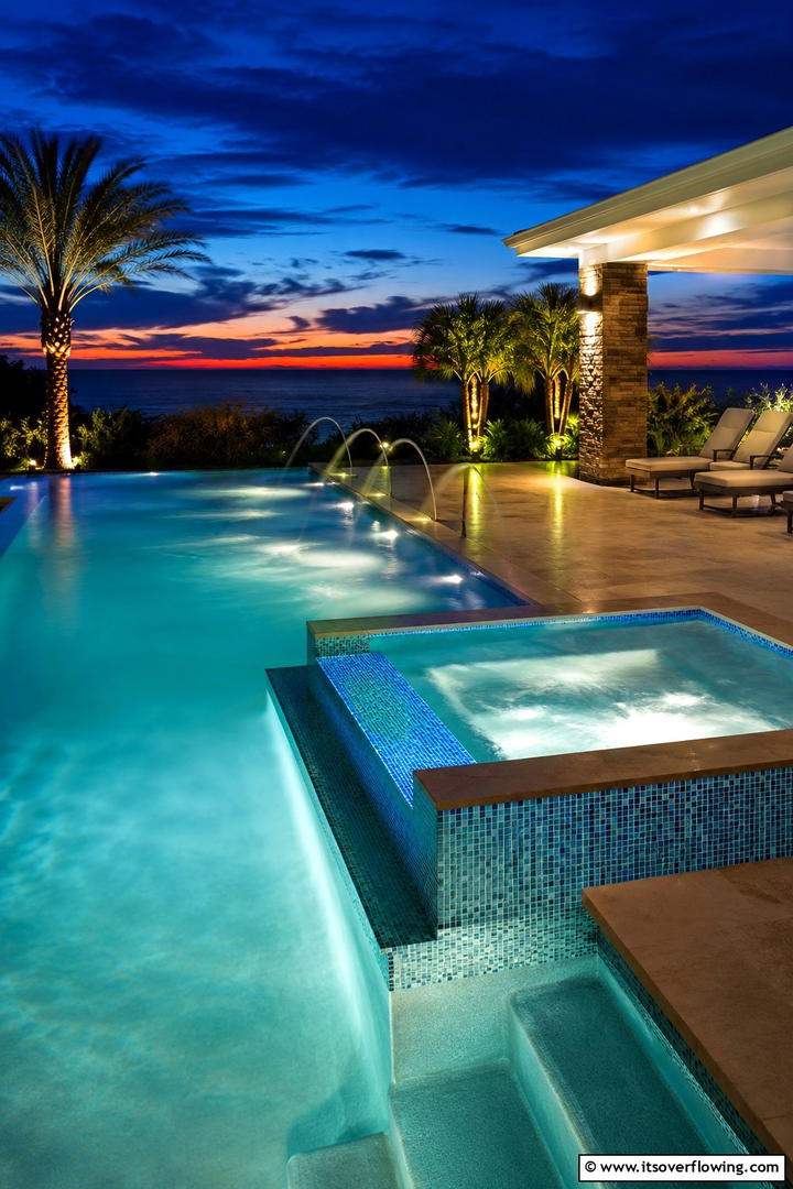 Integrated Lighting and Ambiance - 30 Pool Landscaping Ideas to Create a Resort-Style Backyard