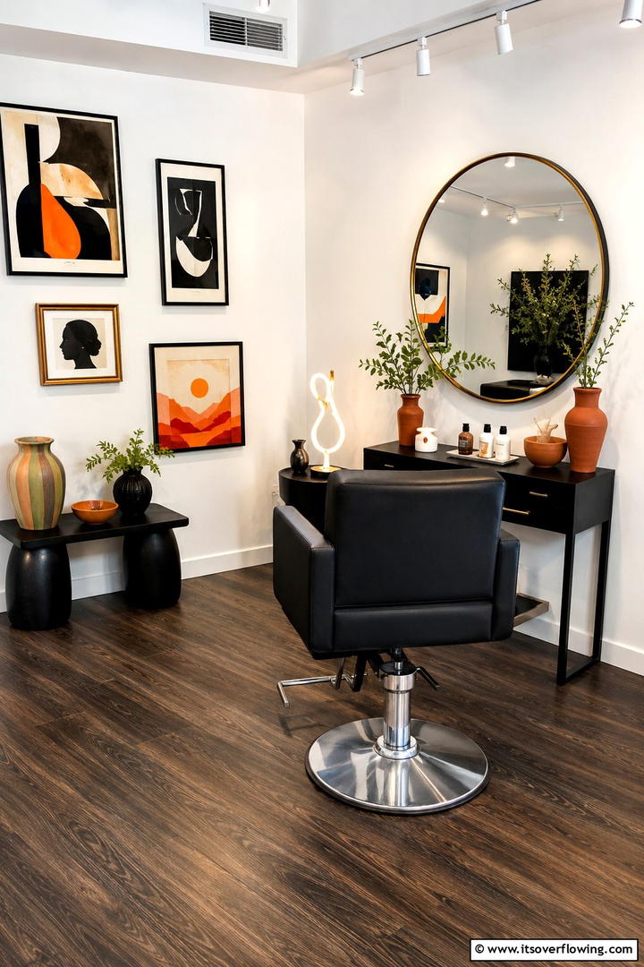 Inviting Waiting Lounges - 30 Small Salon Interior Design Ideas for Compact Beauty Spaces