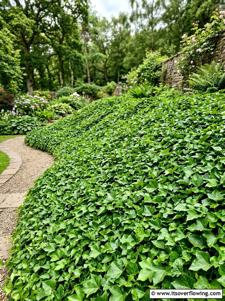 Ivy Ground Cover - 25 cheap garden ideas with cuttings