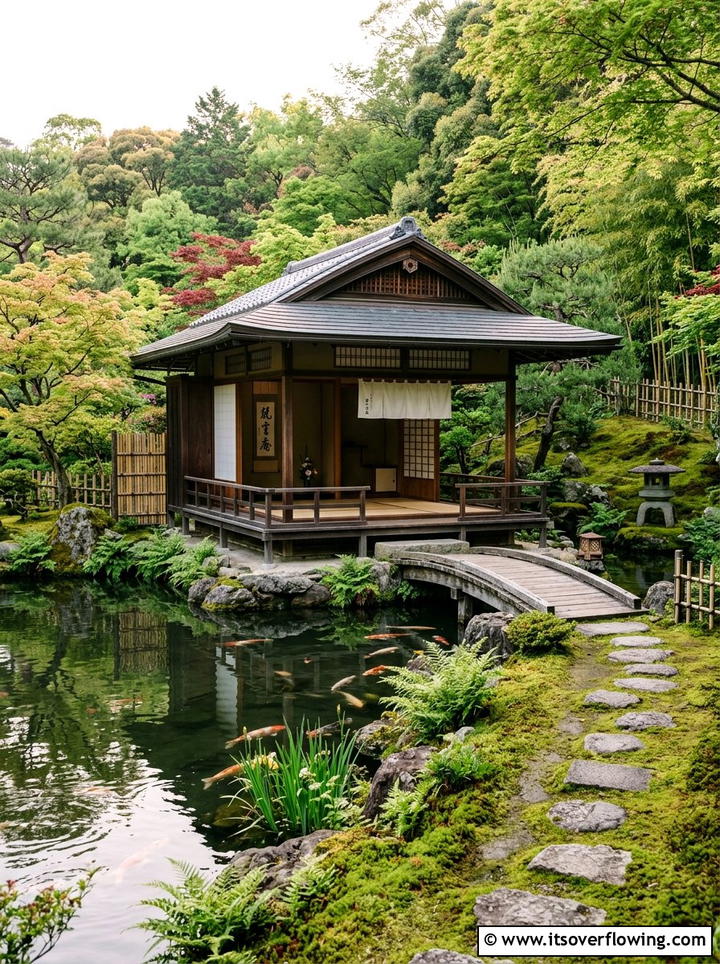 Japanese Garden Gazebo - 25 backyard ideas with gazebo