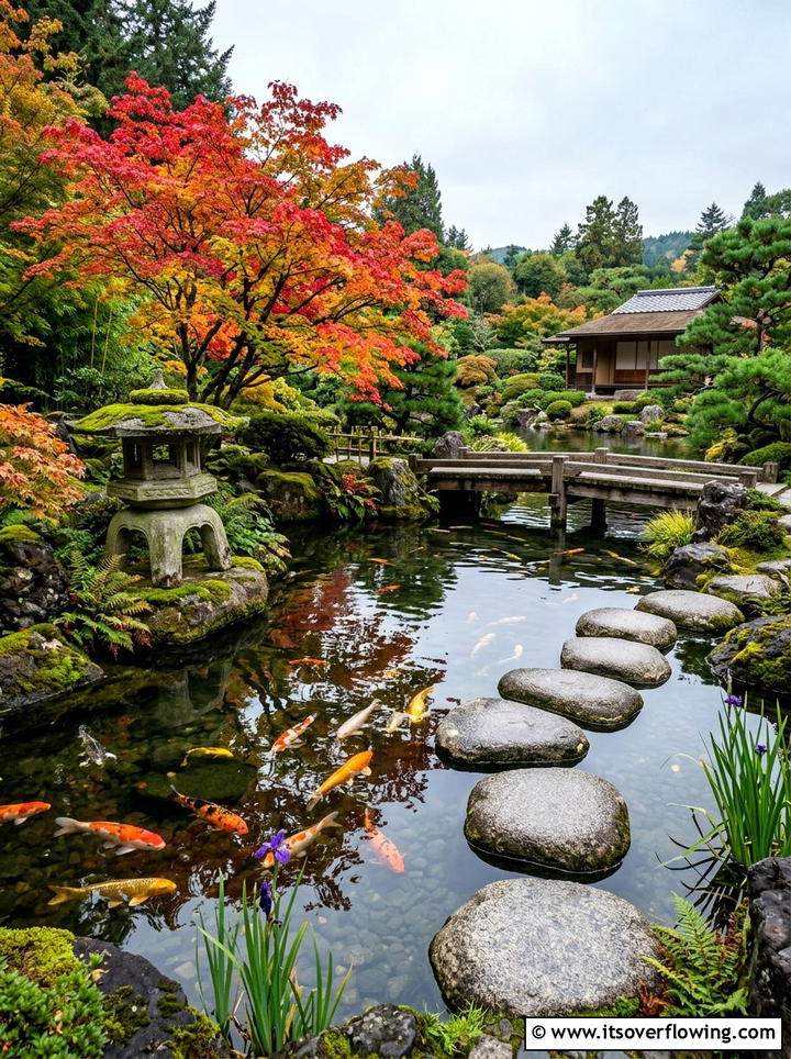Japanese Garden Pond - 25 garden ideas with pond